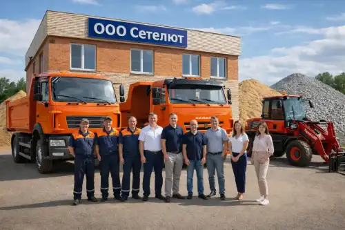 ООО Сетелют — техника и доставка материалов