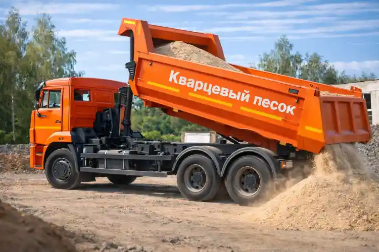 Кварцевый фильтрующий песок с доставкой в Минске