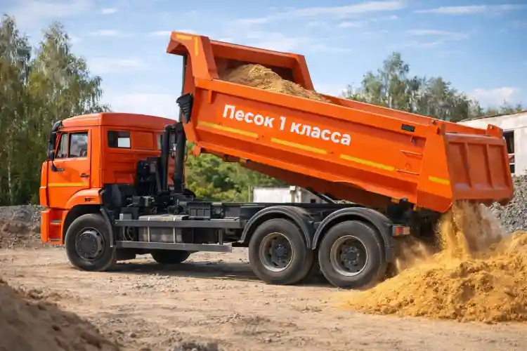 Песок 1 класса с доставкой в Минске