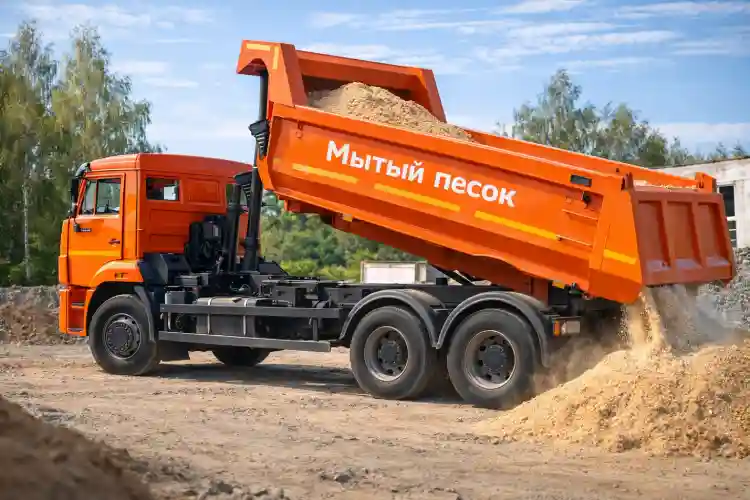 Мытый песок с доставкой в Минске