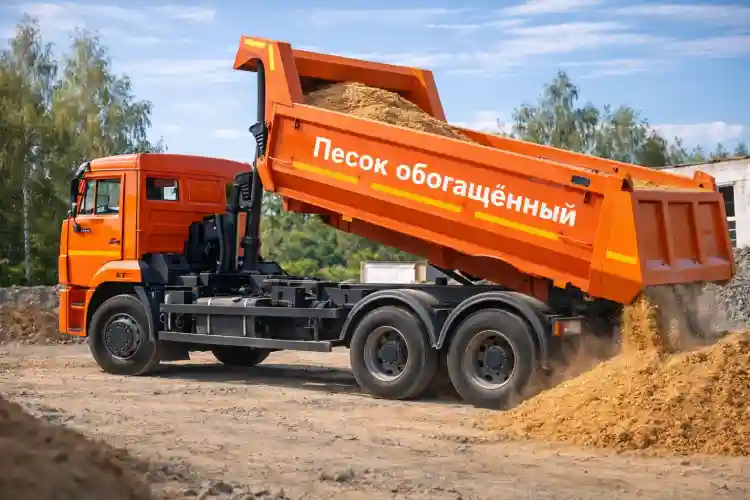 Обогащенный песок с доставкой в Минске